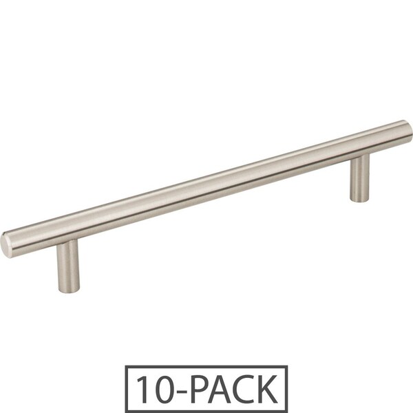 Elements 128 mm Center-to-Center Satin Nickel Naples Cabinet Bar Pull, 220SN-10 - main